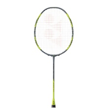 Yonex rakieta do badmintona ARC Saber 7 Pro #22 (wyważona, średnia, wyprodukowano w Japonii) szaro/żółta - niestrunowana -